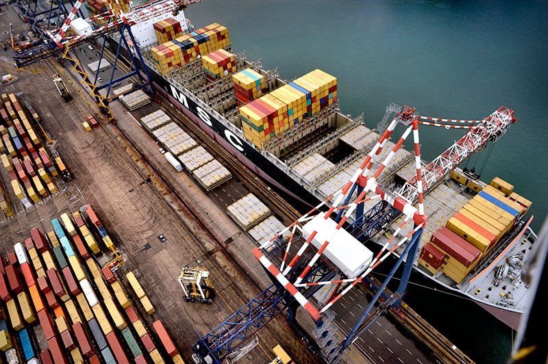 Image via Transnet Port Terminals - Durban Container Terminal