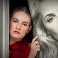 Lily James and Gillian Anderson in NT Live's All About Eve. Image supplied.
