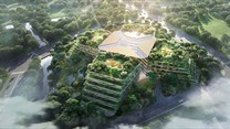 Foster + Partners releases greenery-enhanced design for Shanghai Luye Lilan Hospital