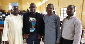From L-R: Mr Gama, Deputy Director Federal Capital Territory Secondary Education Board, Ademola Olajide Ayayi, ACW Coordinator, Assistant Director Technology and Science Education, Federal Ministry of Education Nigeria.