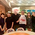 Stapleton captions this: Spikes Asia 2019 Direct Jury with a clown.
