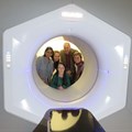 The new Halcyon radiotherapy machine at Groote Schuur hospital. In front is Nanette Joubert, medical physicist. Back from left to right: Dr Bhavna Patel, CEO of the hospital; Dr Bernadette Eick, chief operations officer; Francois Heyns, a patient; and Prof Jeannette Parks; head of radiation oncology. Photo: Elsabé Brits