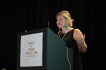 Pamela McOnie, founder of Cape Fusion Tours, forming part of the “In My Crystal Ball” panel presentation, focussed on challenges and opportunities in tourism