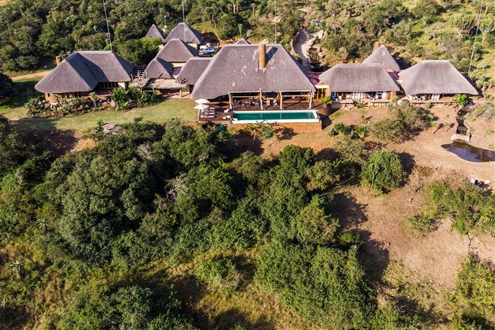 Leadwood Manor House at Tala Collection Game Reserve is ideal for celebrations