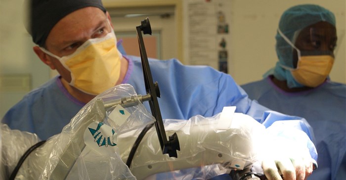 Robotic-assisted total knee replacements a first for Africa