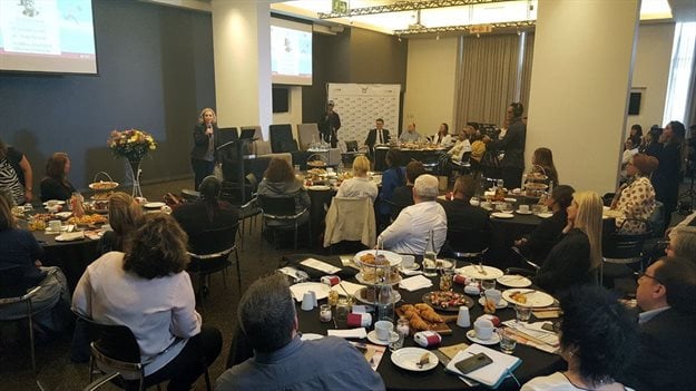 USB hosts business breakfast addressing current state of boardroom gender diversity in South Africa.