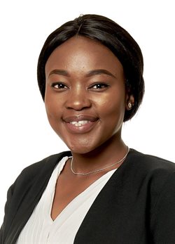 Kuhle Mavuso, candidate attorney at Webber Wentzel
