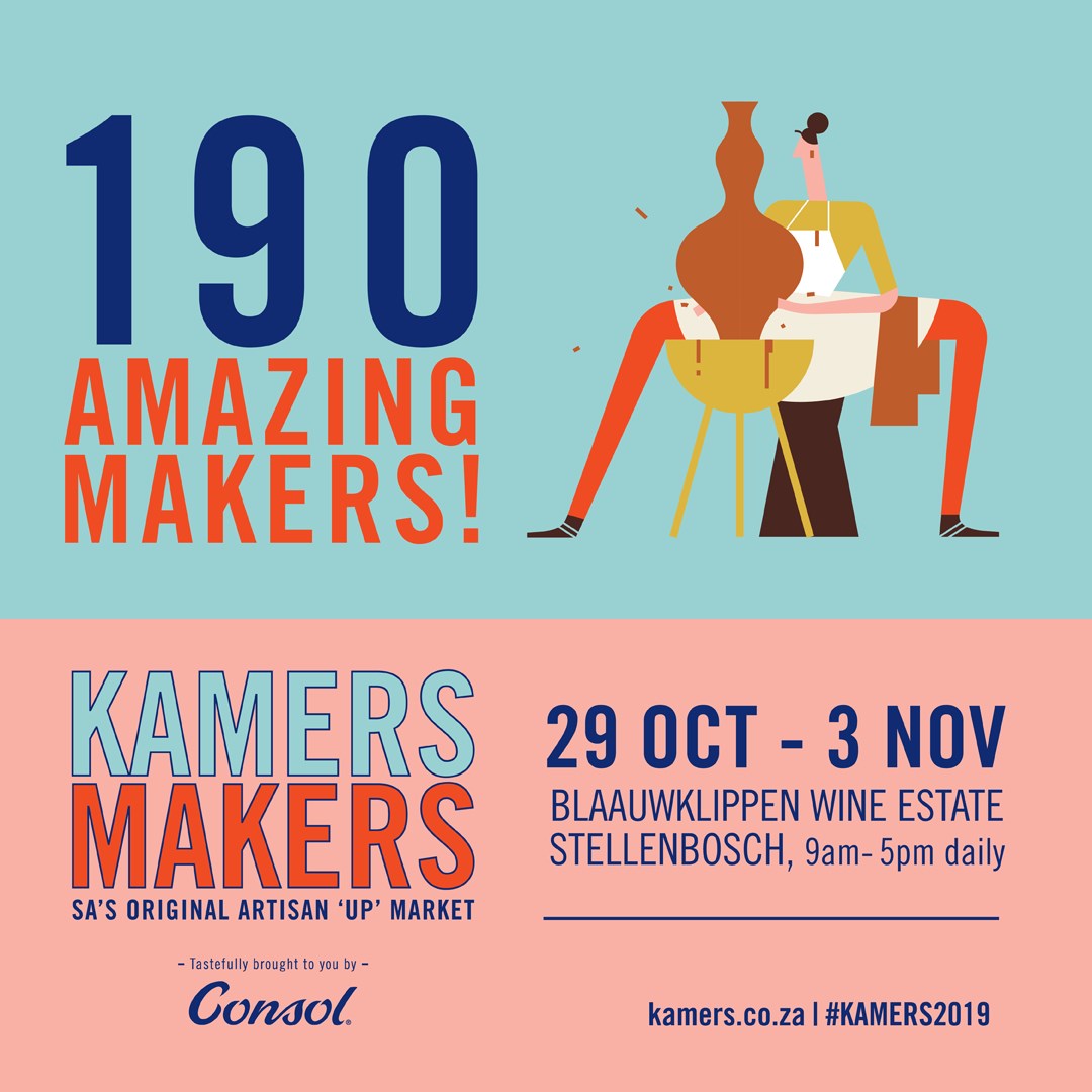 Kamers/Makers returns to Stellenbosch