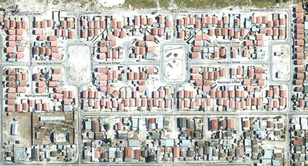 Makhaza, Khayelitsha. Source: Centre for Affordable Housing Finance in Africa (CAHF)
