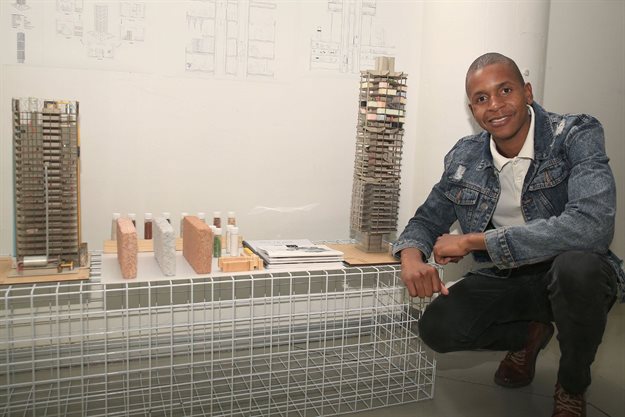University of Johannesburg's Senzo Mamba wins Corobrik Regional Architecture Award