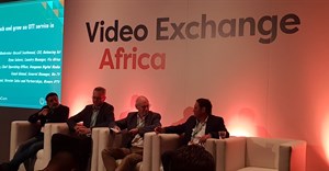 Video Exchange Africa, AfricaCom Panel (L-R): Siddhartha Roy, Cees van Versendaal, Russell Southwood, Ryan Solovei.
