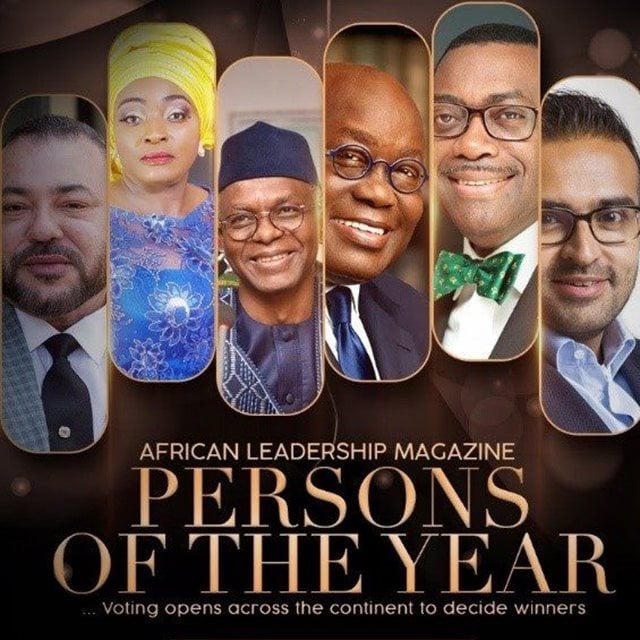 African Leadership Persons of the Year nominees