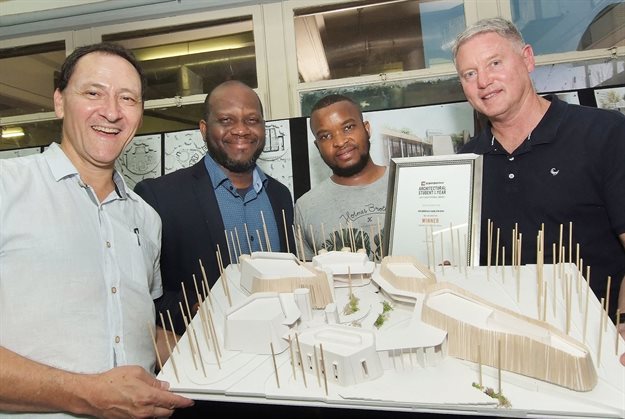 UKZN's Siyabonga Khuzwayo wins Corobrik Regional Architecture Award