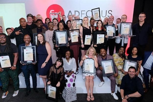 All the winners at the 2019 FM AdFocus Awards | Image supplied by the Financial Mail