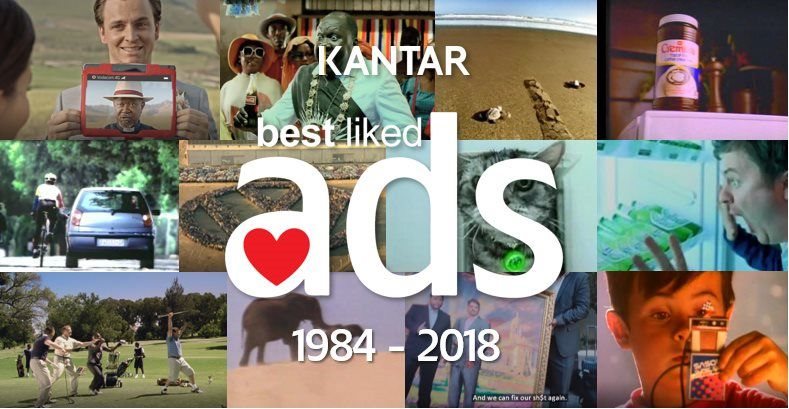 Kantar South Africa's Best Liked Ads of the last 35 years
