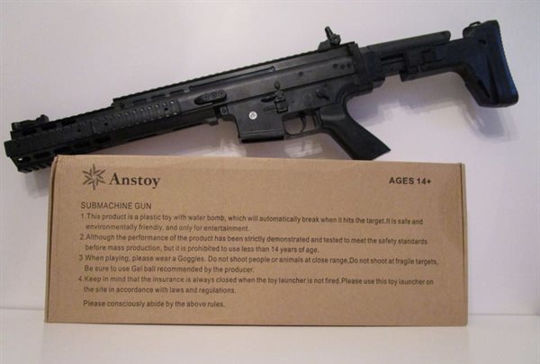 The Anstoy electronic toy gun made the WATCH 2019 list of toys most likely to cause injuries.