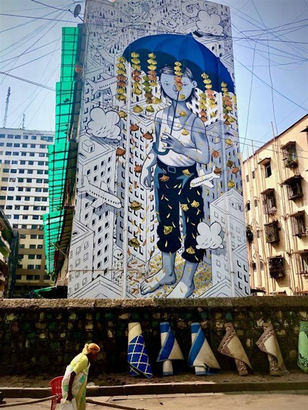 Dharavi mural. All images ©