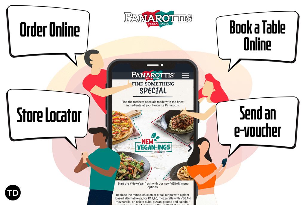 Techsys creates new Panarottis website to cater for the whole family