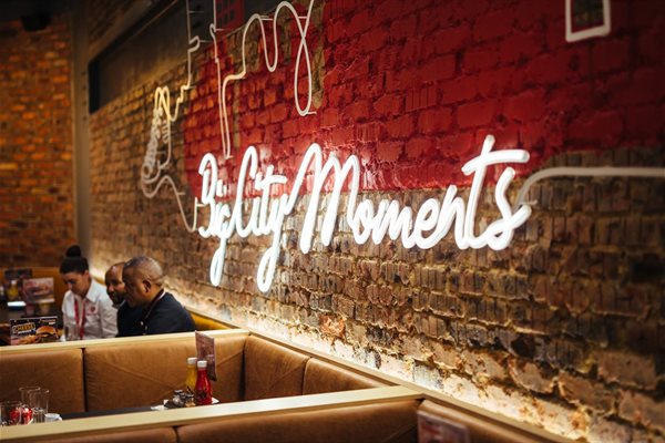 Wimpy teams up with DHQ for Sandton City restaurant revamp