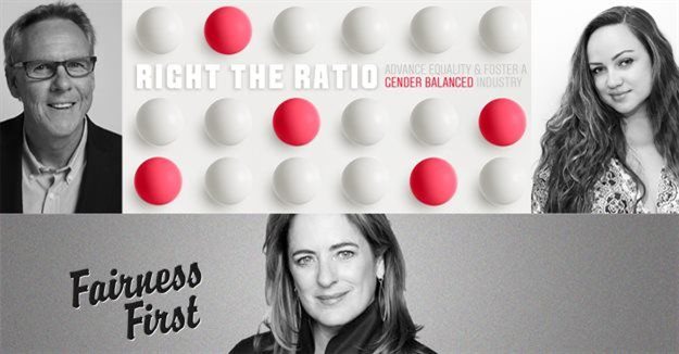 The One Club for Creativity's 'Right the Ratio' aims to advance equality and foster a gender-balanced industry.