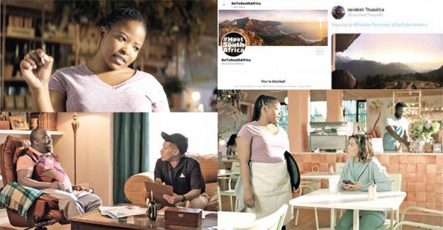 Screengrabs from the Tops@Spar ad and Twitter exchange featured in #OrchidsandOnions this week.