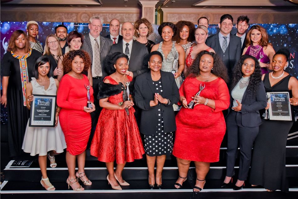 2020 Standard Bank Top Women Award Winners.