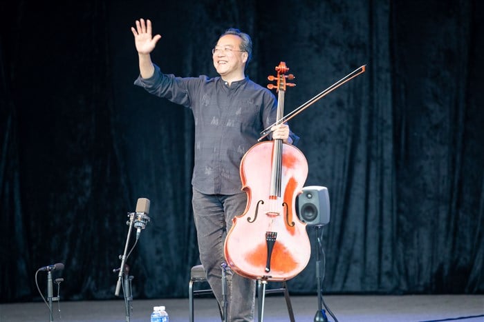 Celebrated cellist Yo-Yo Ma performs Bach Project in Cape Town