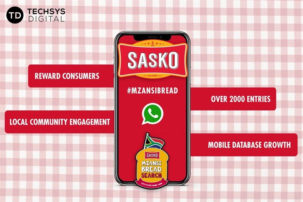 Sasko connects communities through WhatsApp in best #MzansiBread search