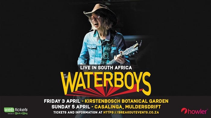 The Waterboys to perform in SA in April