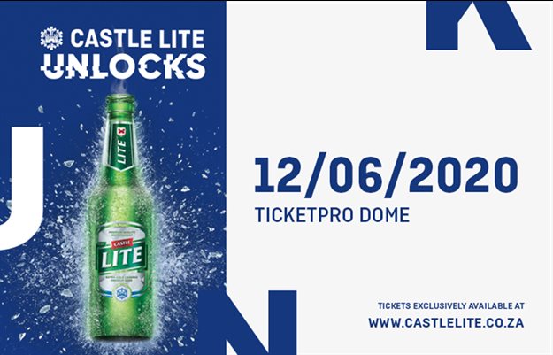 Castle Lite hides 2020 Unlocks headliner in plain sight!