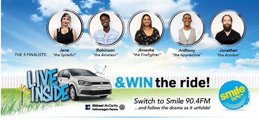 Live Inside and Win the Ride: Meet the contestants