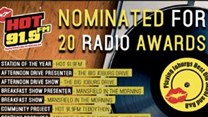 Hot 91.9FM lights up the SA Radio Awards 2020 nominations