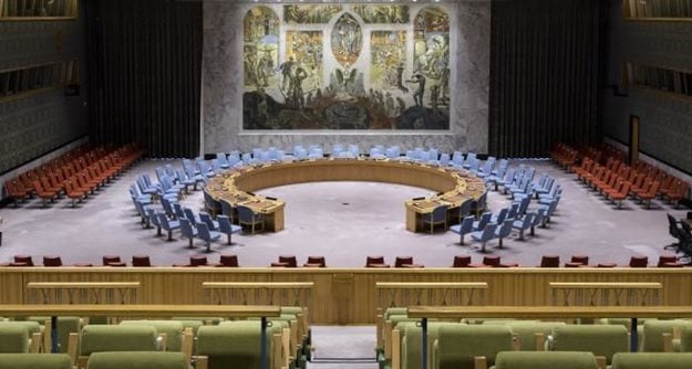 The UN Security Council has yet to hold a meeting on coronavirus. Image source: