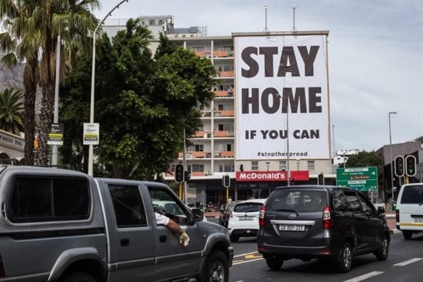 A billboard at the top end of Long Street in Cape Town. Credit: Ashraf Hendricks
