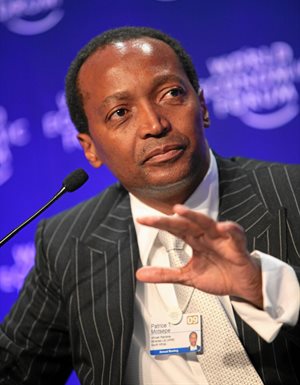 Patrice Motsepe, founder and chairman of the Motsepe Foundation. Photo by Monika Flueckiger, CC BY-SA 2.0,