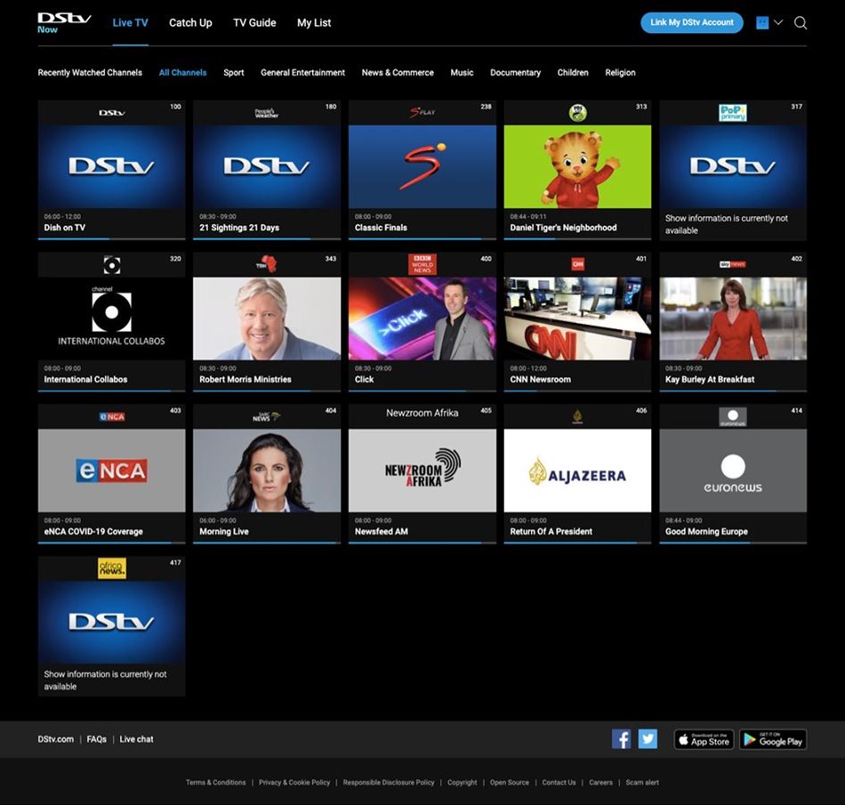 SA lockdown drives increased usage of DStv Now free service