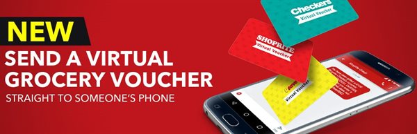 Send virtual Shoprite or Checkers vouchers to those who need it most