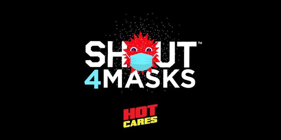 Hot 91.9FM's Hot Cares donates R10,000 to Shout4Masks