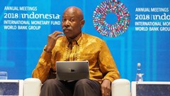 South African Reserve Bank Governor Lesetja Kganyago chairs the International Monetary Finance Committee. Getty Images