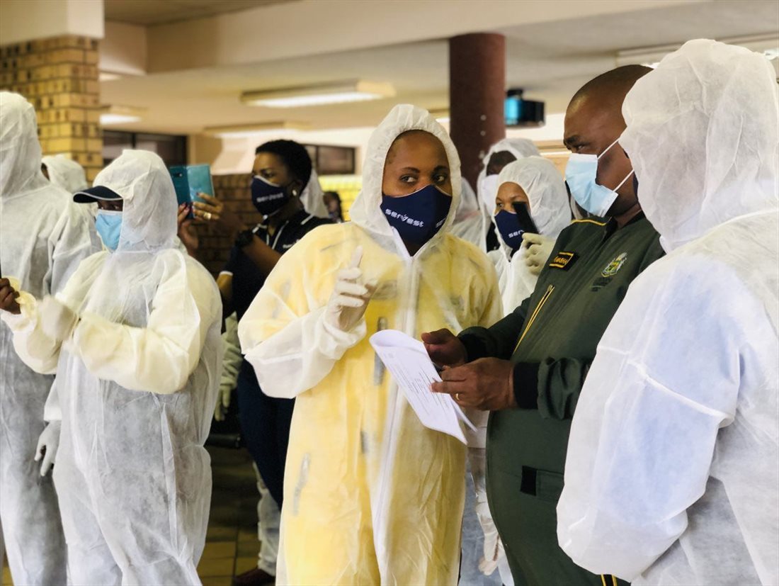 The cleaning industry ramps up to fight #Covid-19 at Pietersburg Provincial Hospital