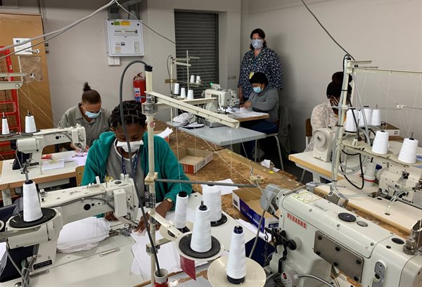 Pepkor's Pepclo factory will manufacture approximately 50,000 cloth masks per day.