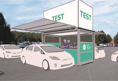 Scan Display offers temporary infrastructure for Covid-19