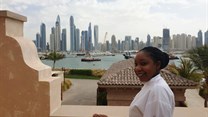 Former PHS student Rutendo Ruth Marovatsanga in Dubai