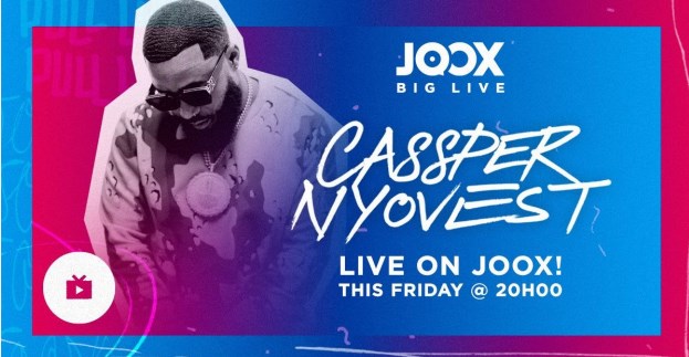 Cassper Nyovest to kick off Joox's Big Live music-streaming concert series