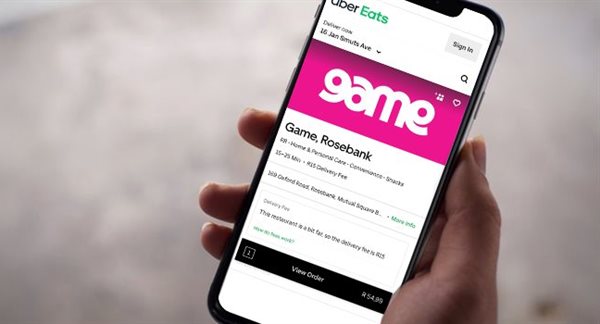 Game now delivering groceries through Uber Eats