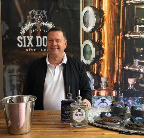 Glenn Bryant, founder and director of Six Dogs Distillery