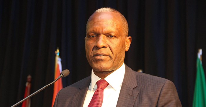 Tom Alweendo, Namibia’s minister of mines and energy.