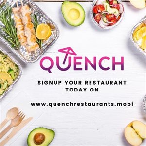 Quench introduces restaurant delivery service