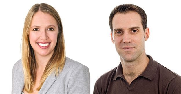 Payprop head of data and analytics, Johette Smuts, and head of operations, Charl Burger
