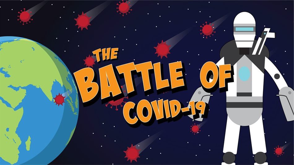 The story of the Battle of Covid-19 and Captain Stay Safe is the brainchild of 11-year-old Jan Louwrens and Food For Mzansi.